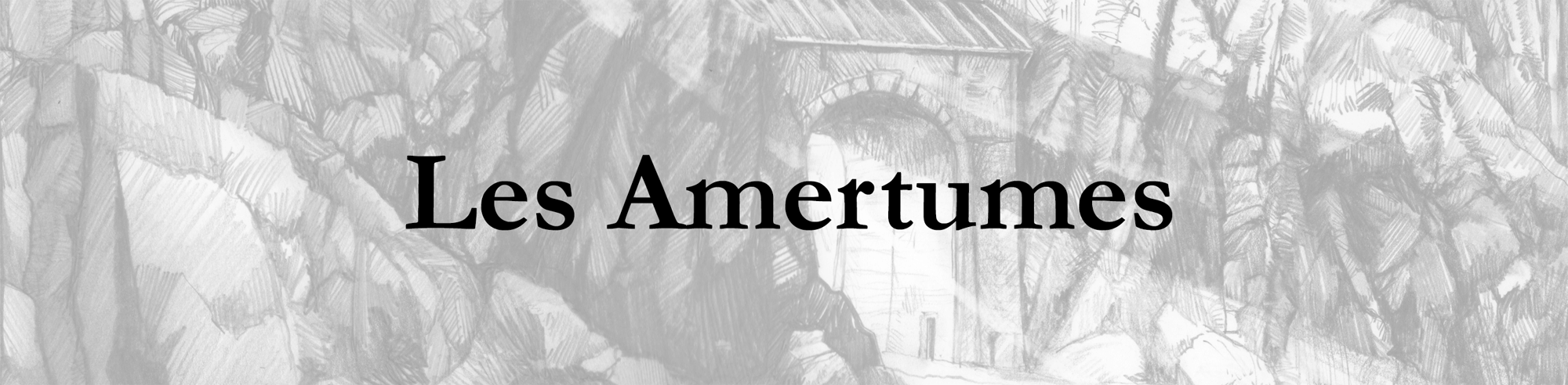 Les Amertumes